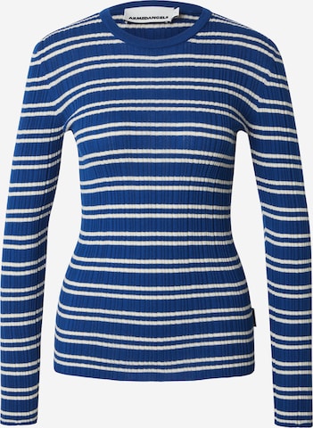 ARMEDANGELS Trui 'Alaania' in Blauw: voorkant