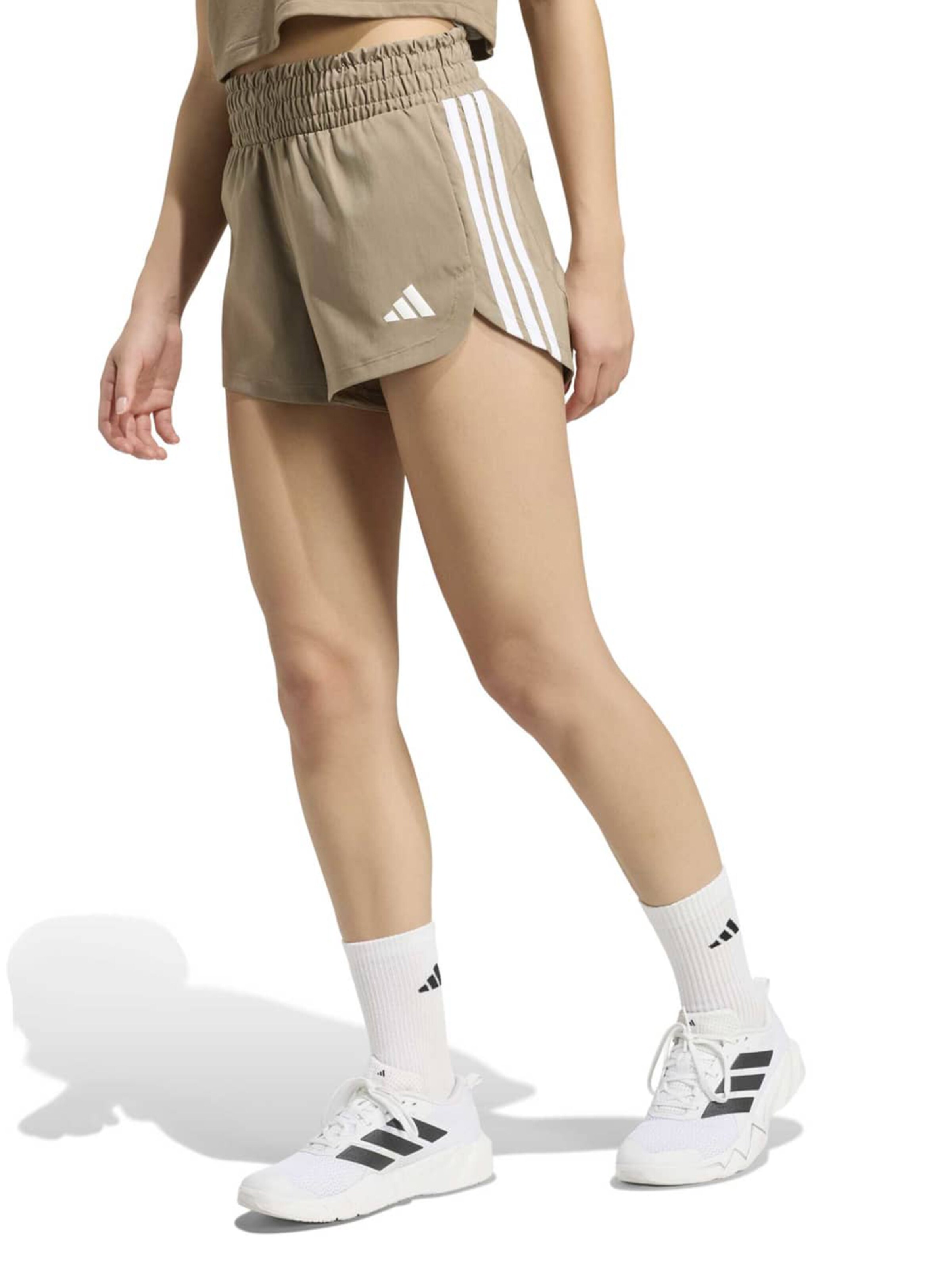 Regular Pantaloni sport 'PACER' de la ADIDAS PERFORMANCE pe verde: față