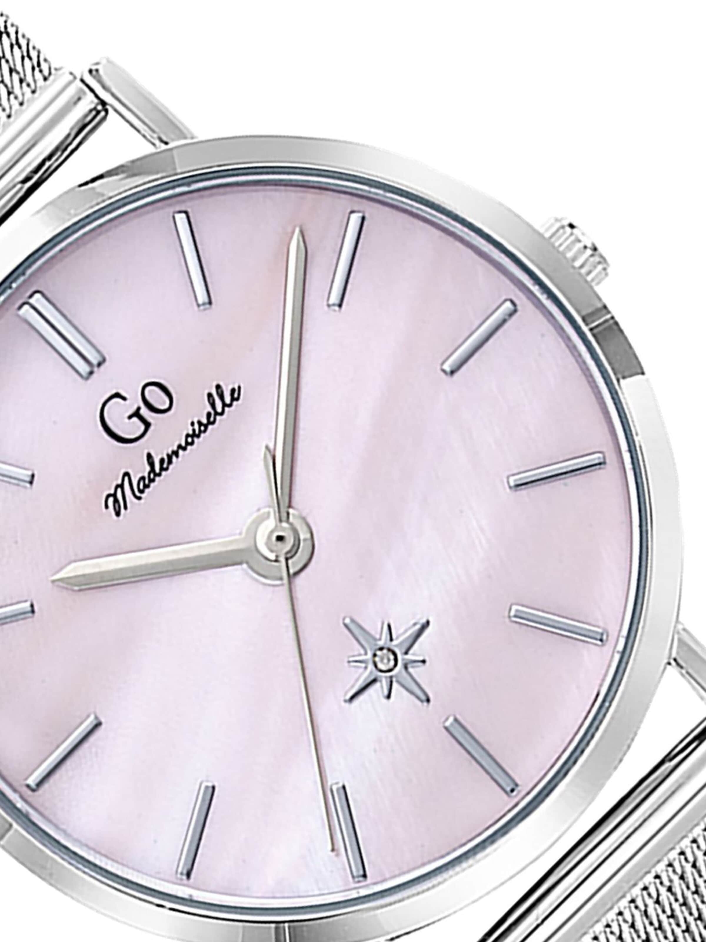 GO GirlOnly - Reloj analógico en plata