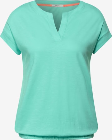 CECIL Shirt in Groen: voorkant