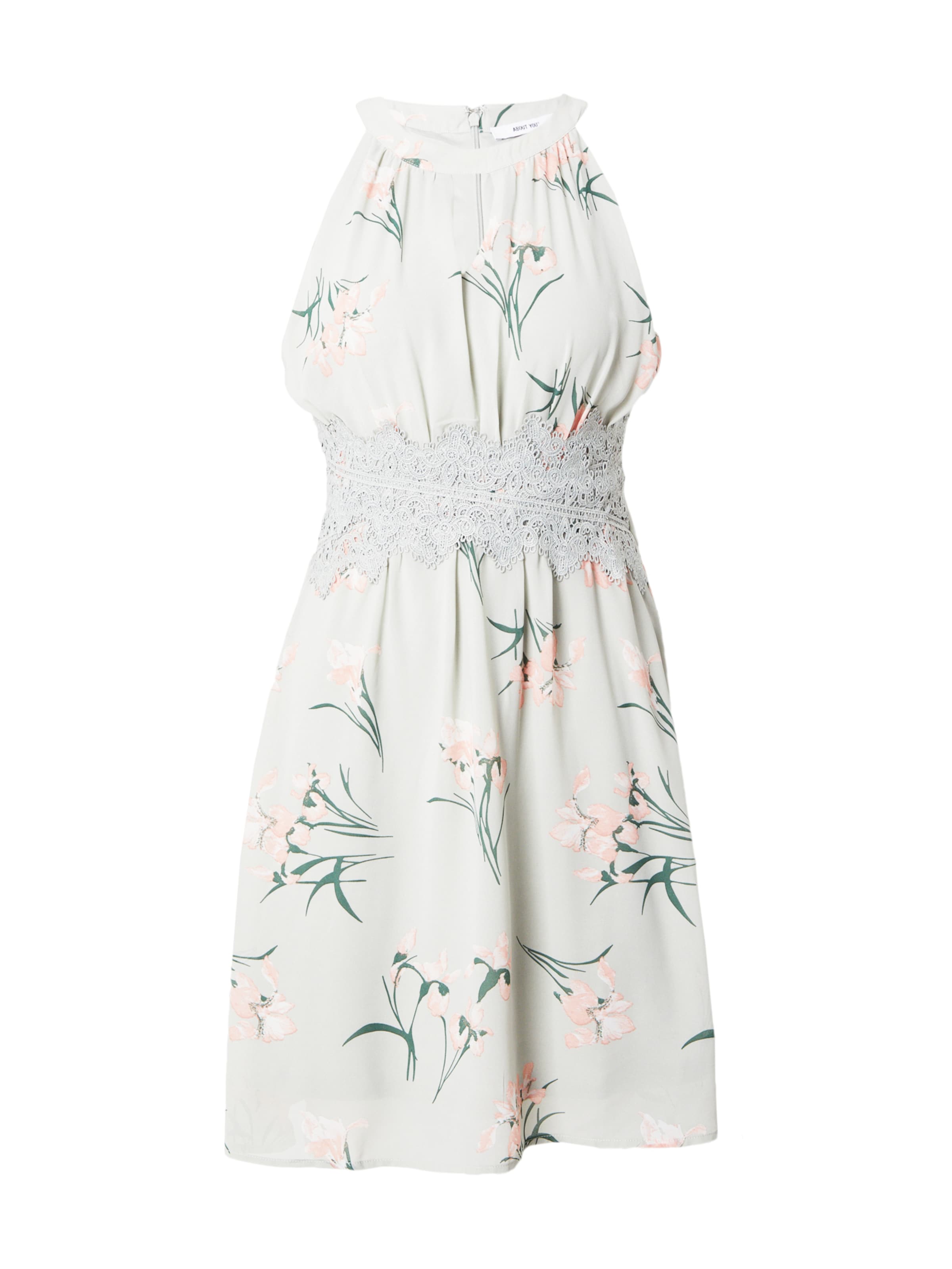 ABOUT YOU Платье 'Delia' в Зеленый: спереди