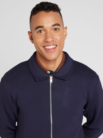 SELECTED HOMME Sweatvest in Blauw