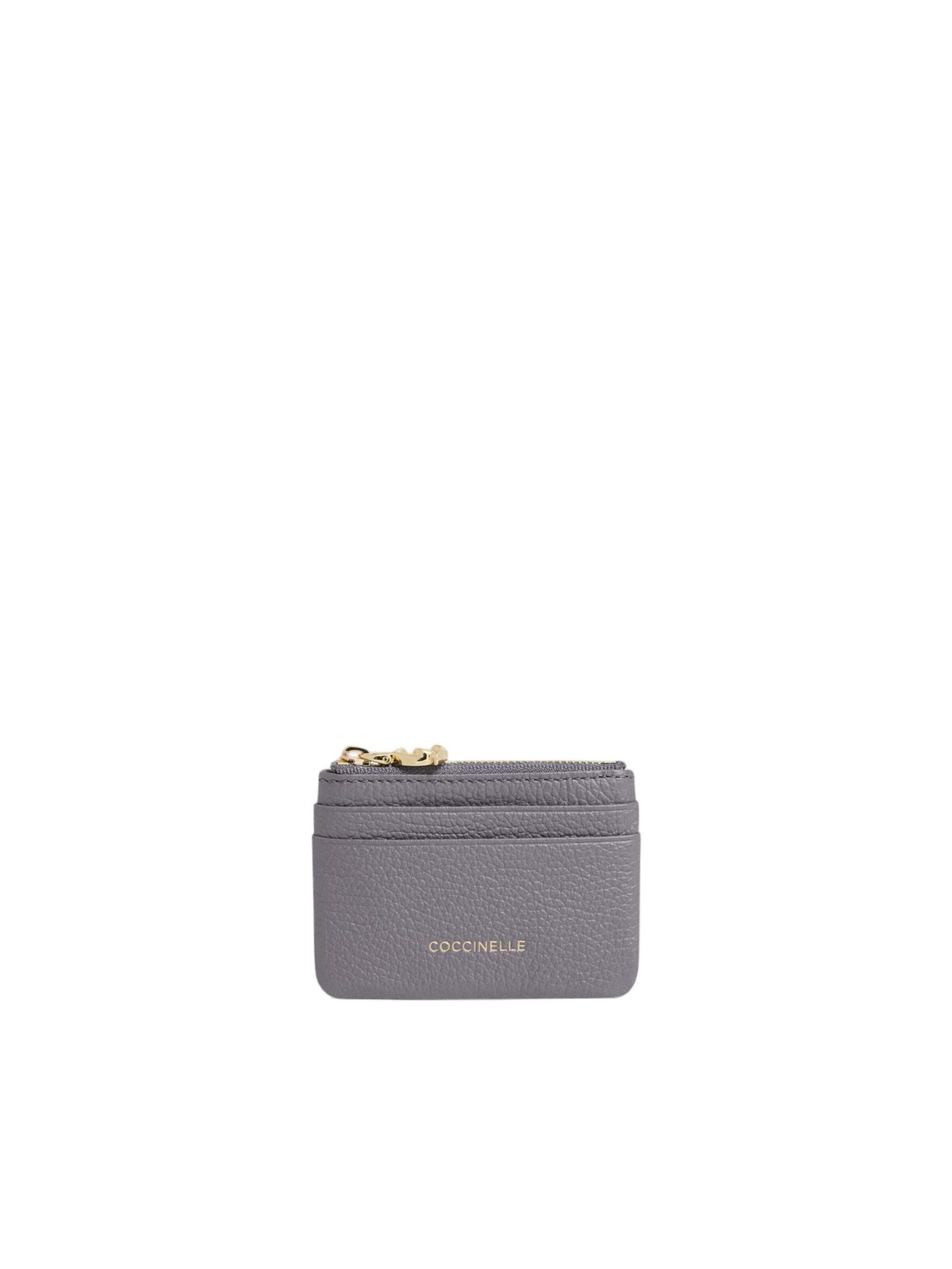 Coccinelle Etui 'C-me Small 1'‌‌ in Grau: Vorderseite