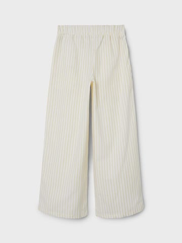 Wide Leg Pantalon NAME IT en jaune