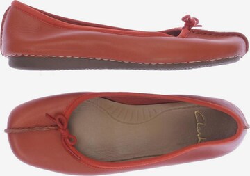 CLARKS Flats & Loafers in 38 in Red: front