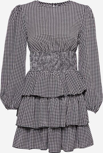 Rochie Missguided pe negru / alb, Vizualizare produs