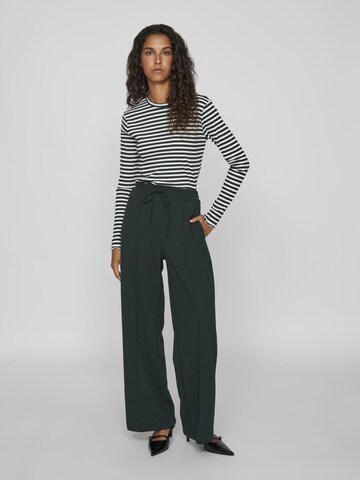VILA Wide leg Trousers in Green