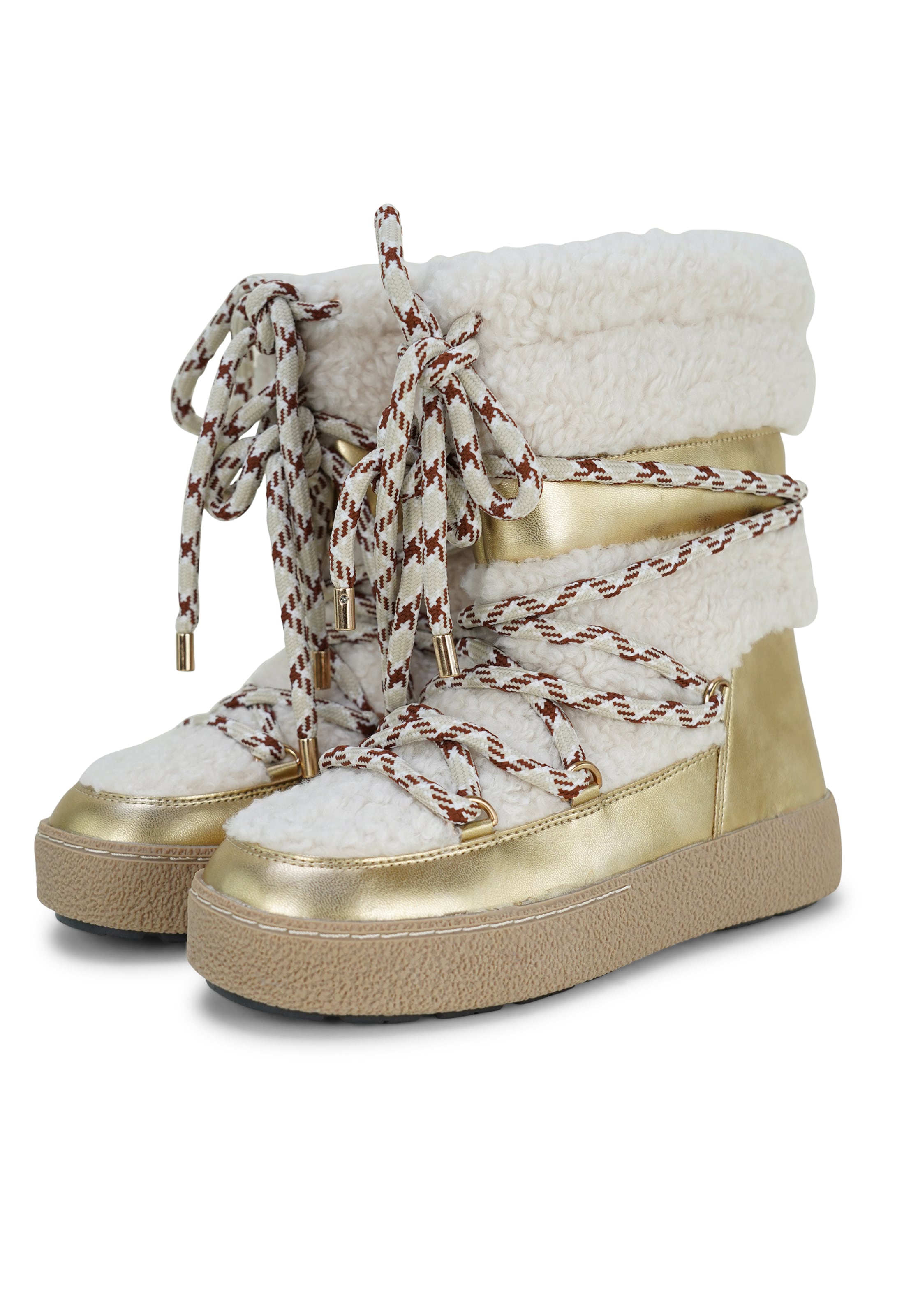 Findlay Snow Boots 'SASHA' in Gold