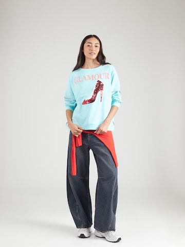 miss goodlife Суичър 'Glamour' в синьо