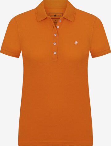 T-shirt DENIM CULTURE en orange : devant