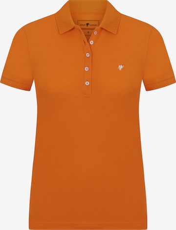 T-shirt DENIM CULTURE en orange : devant