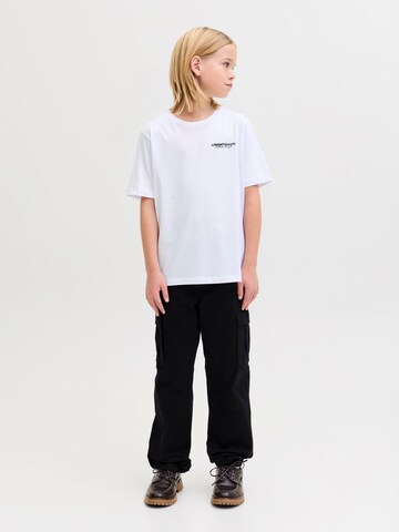 JJ Rebel - Camiseta 'JREBZACK' en blanco