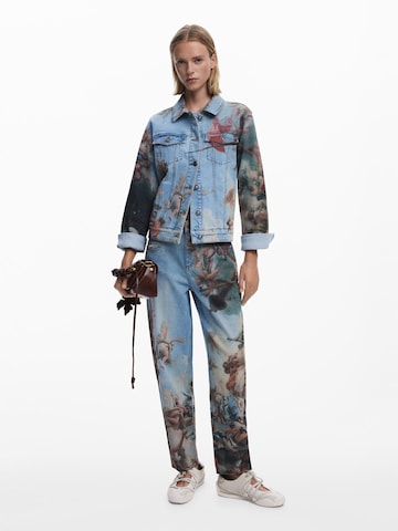 Desigual Конический (Tapered) Джинсы 'Fresh' в Синий