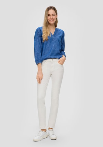 s.Oliver Slimfit Jeans in Weiß