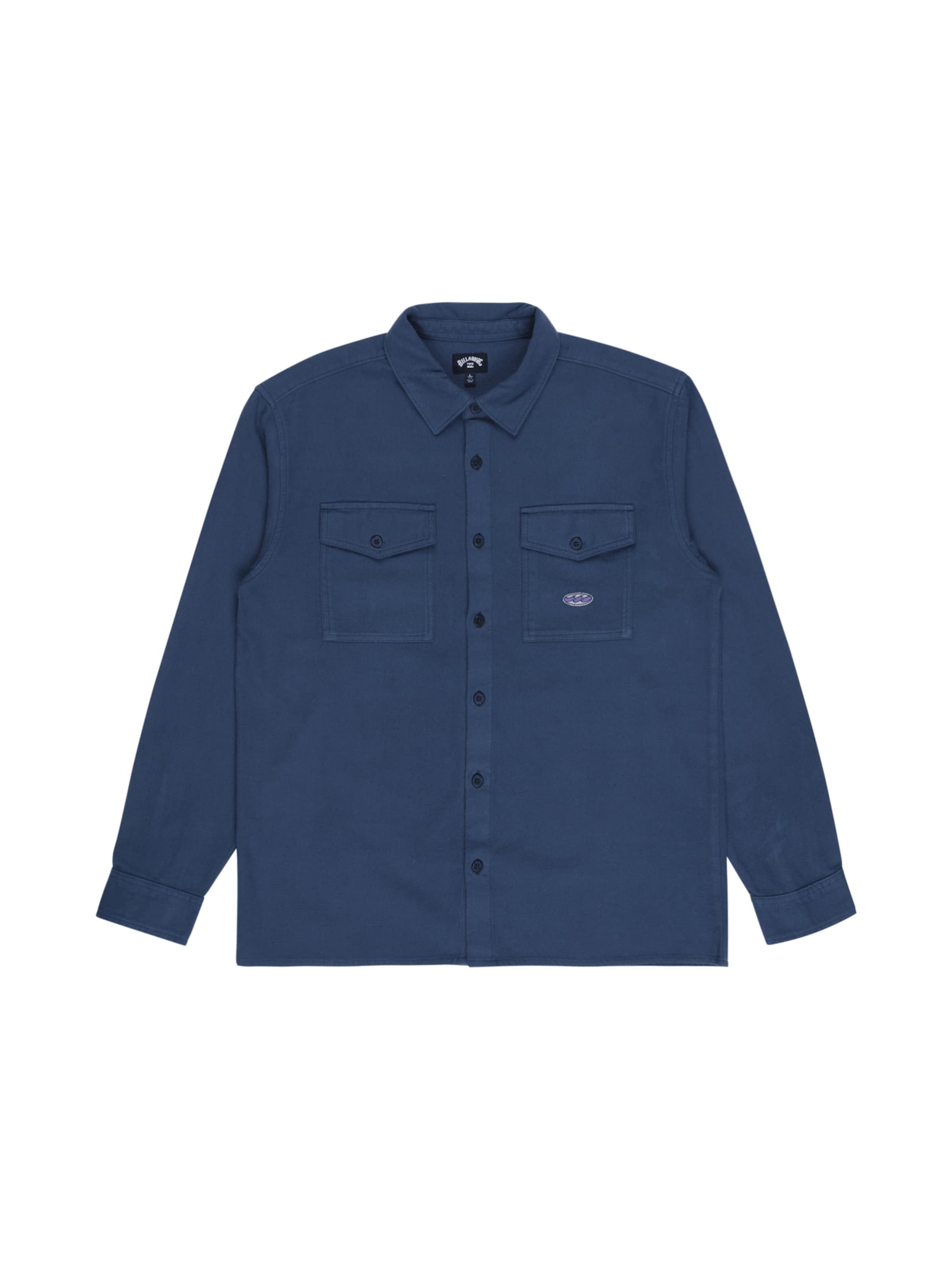 BILLABONG Regular fit Button Up Shirt in Blue: front
