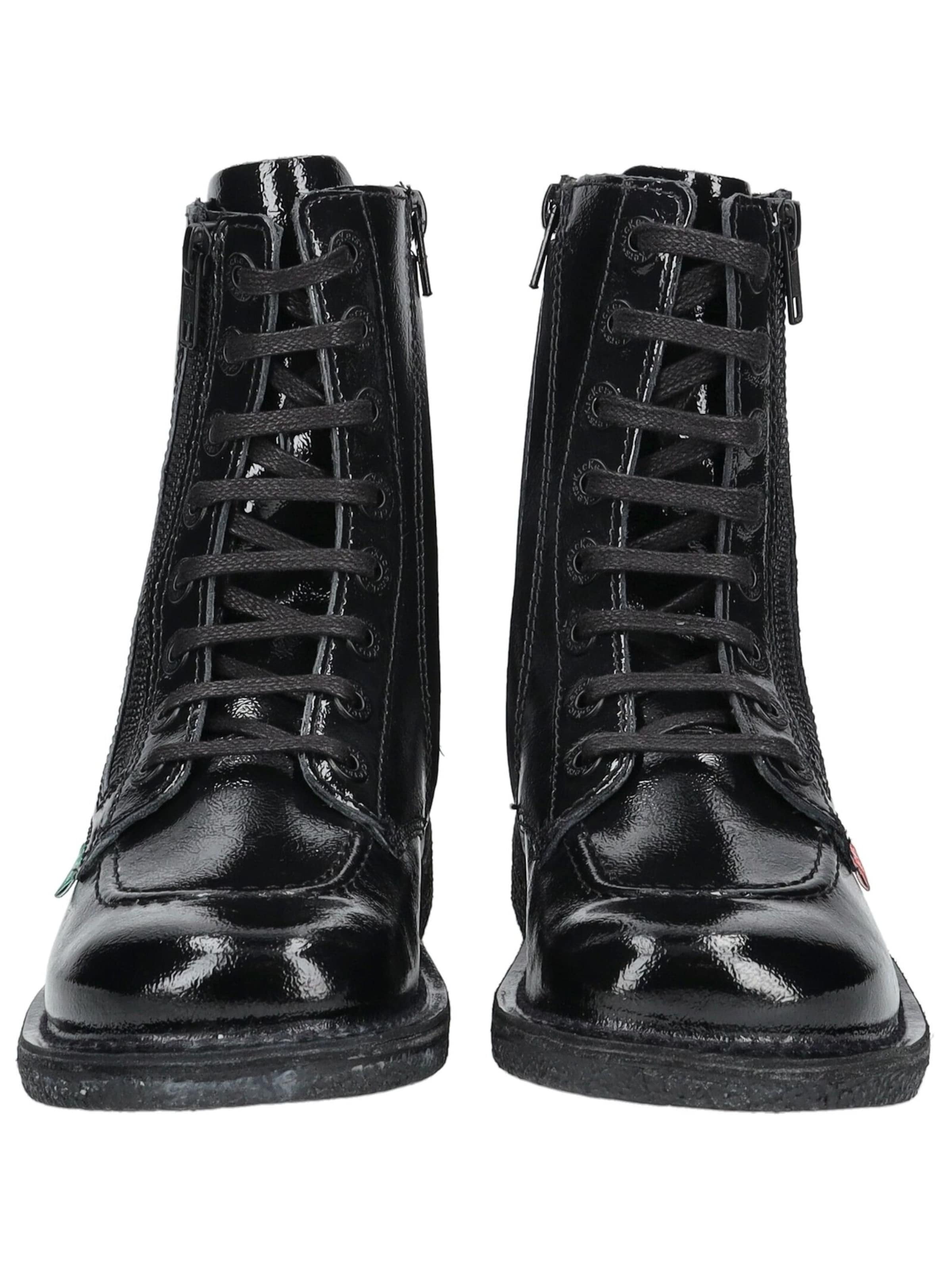 Stivaletto stringato di Kickers in nero