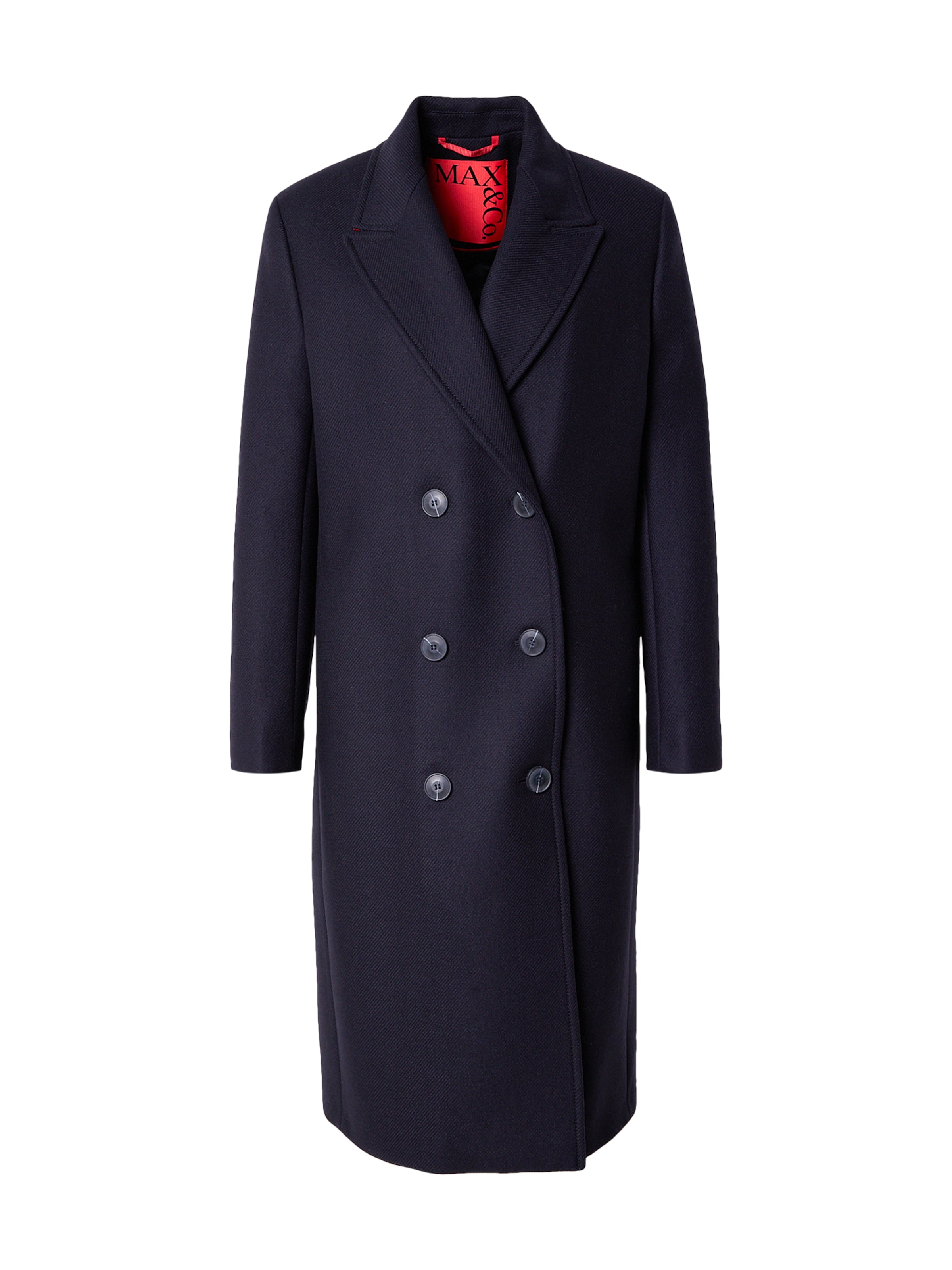 MAX&Co. Overgangsfrakke 'MCORIDENTE' i blå: forside