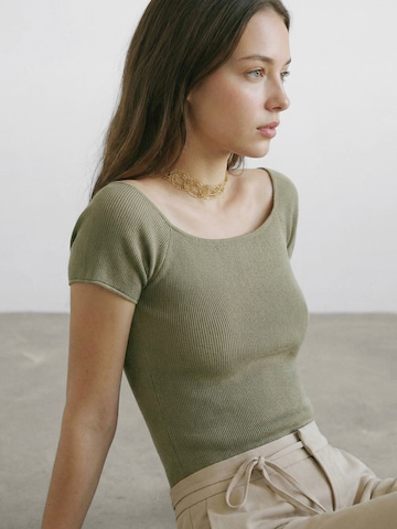 zaļš MANGO TEEN Topiņš 'SILVA'