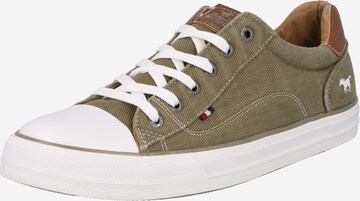 MUSTANG Sneakers in Green: front