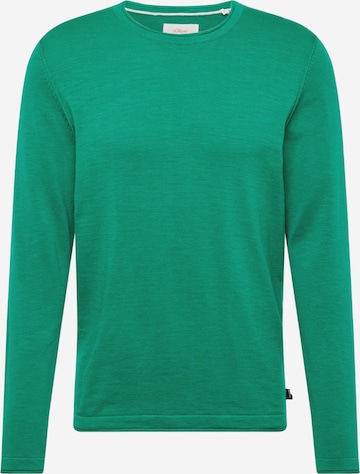 s.Oliver Pullover i grøn: forside