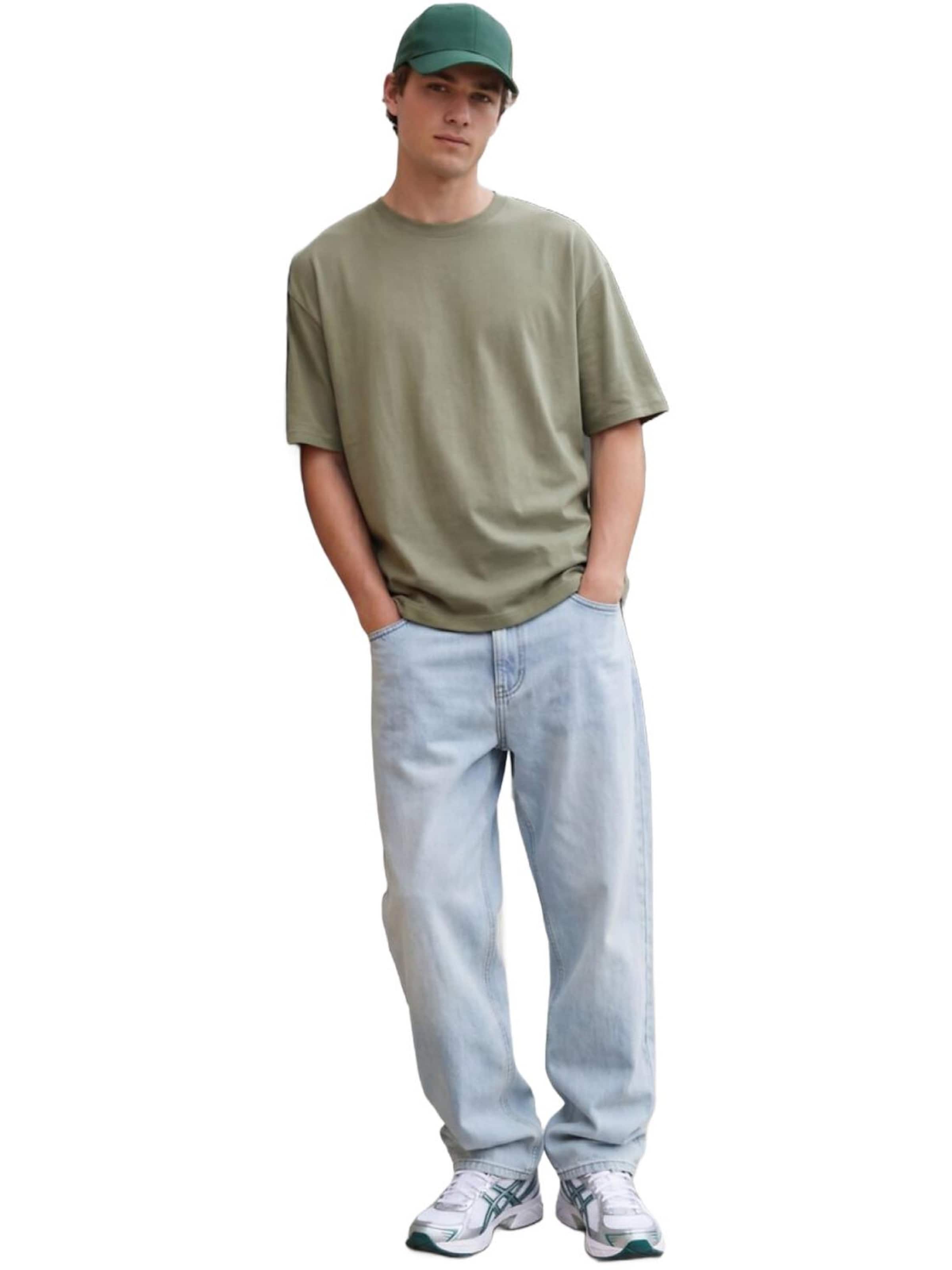 LTB Jeans - Camiseta 'LTB Jeans Herren Soft Touch T-Shirt' en verde