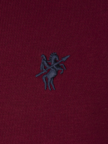 DENIM CULTURE Sweatshirt 'ALCINOO' in Rot