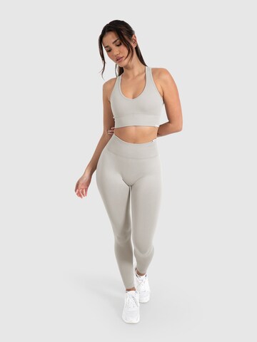 Smilodox Skinny Leggings ' Amaze Scrunch Pro ' in Grijs