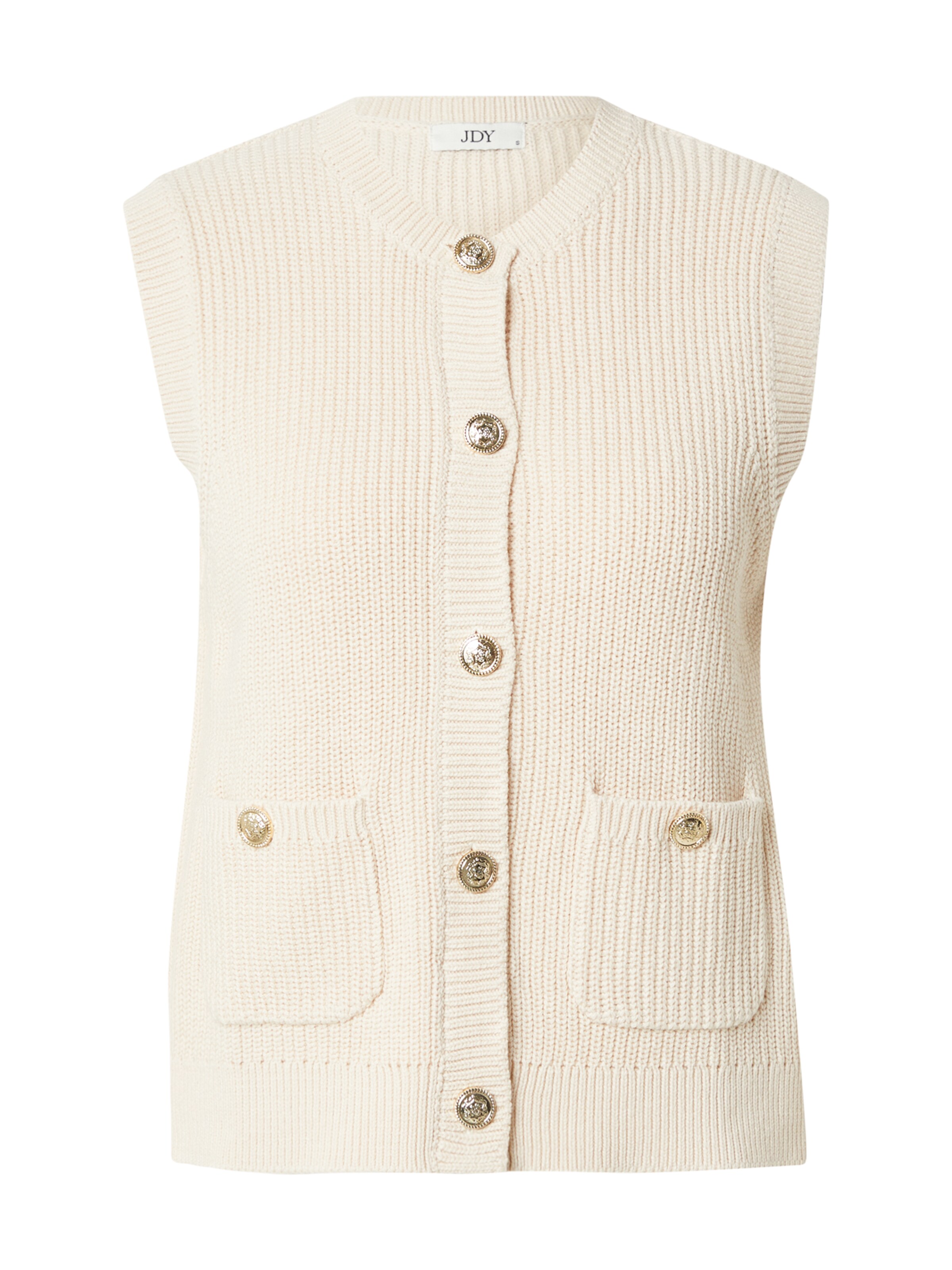 JDY - Chaleco de punto 'JDYSTELLA' en gris: frente