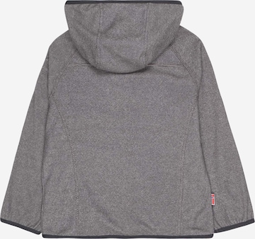 TROLLKIDS Athletic fleece jacket 'Sandefjord' in Grey