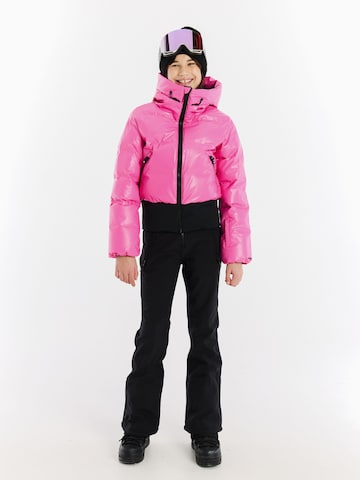 PROTEST Sportjas 'PRTSparkle JR' in Roze: voorkant