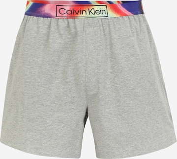 Calvin Klein Underwear Шорты Боксеры в Серый: спереди