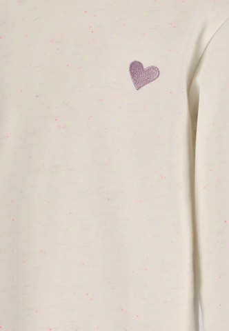 ZigZag Langarmshirt 'Blondie' in Weiß