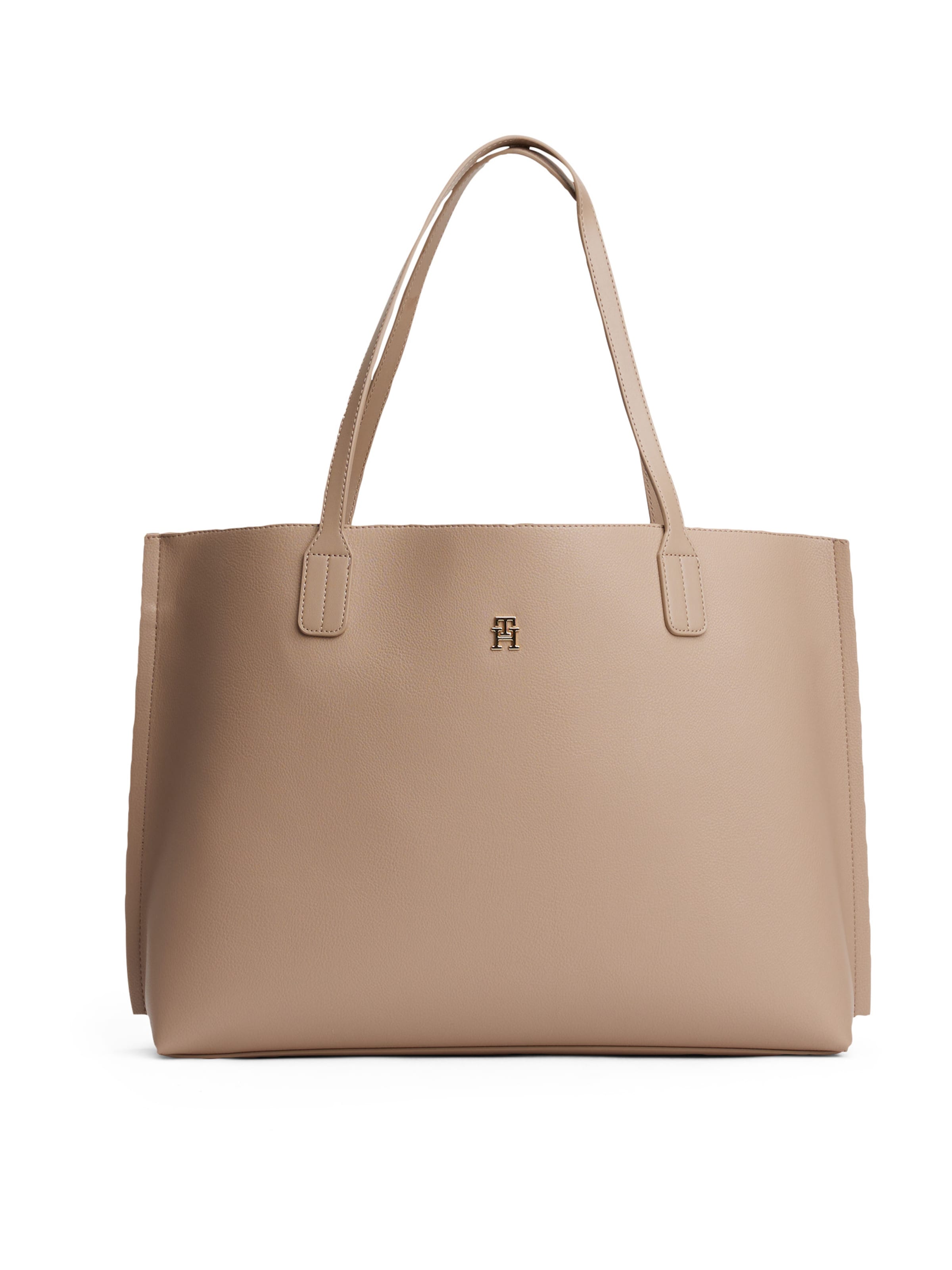 TOMMY HILFIGER Shopper 'DISTINCT' in Beige ABOUT YOU