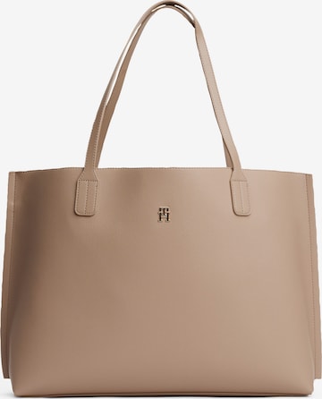 TOMMY HILFIGER - Shopper 'DISTINCT' en beige: frente