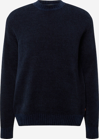 Pullover di BOSS Orange in blu: frontale