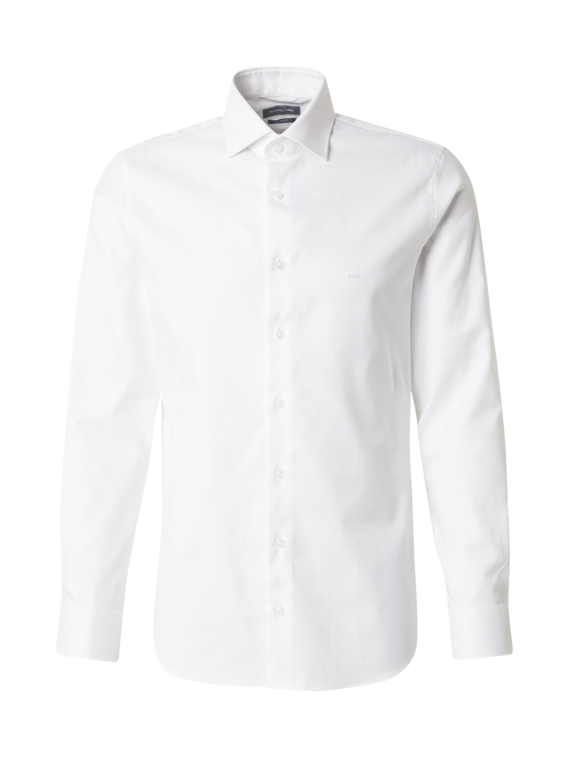 Michael KorsSlim Fit Košulja - bijela boja: prednji dio