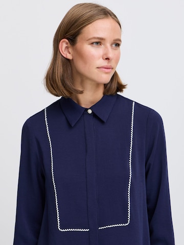 b.young Bluse 'Idaline' in Blau