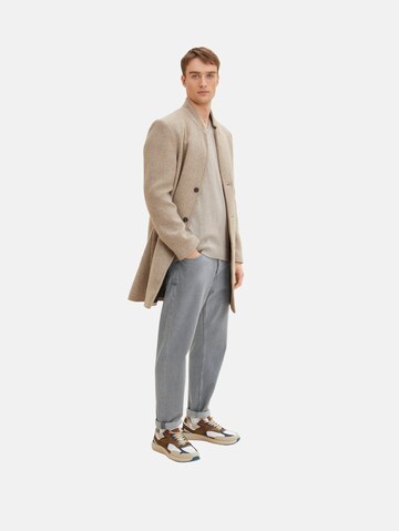 TOM TAILOR Regular Fit Pullover in Beige