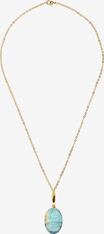 Gemshine Necklace in Gold: front