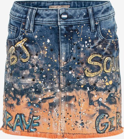 CIPO & BAXX Jeansrock in orange, Produktansicht