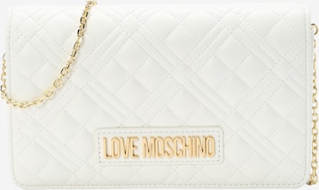 Love Moschino Taška přes rameno – bílá