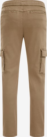 WE Fashion Regular Trousers in Brown