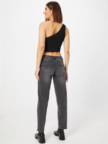 Wallis Regular Jeans 'Mom Jean' in Grey