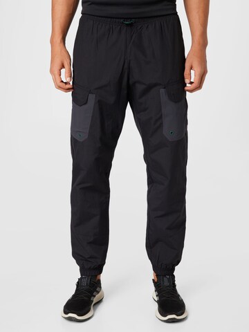 ADIDAS PERFORMANCE Tapered Sportnadrágok - fekete: elől