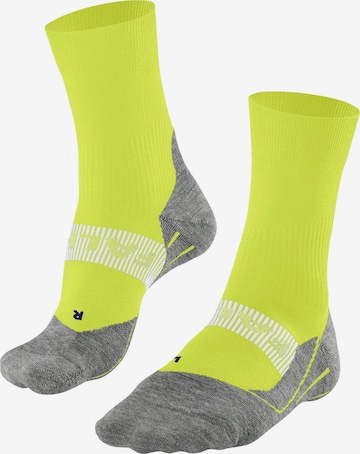 FALKE Athletic Socks 'RU4 Endurance Cool' in Yellow: front
