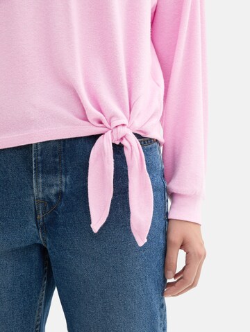 T-shirt TOM TAILOR DENIM en rose