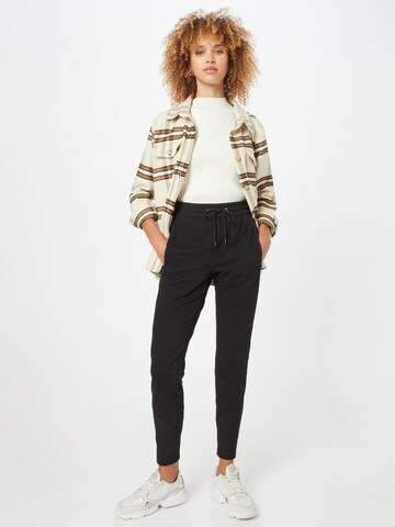 COMMA Tapered Broek in Zwart