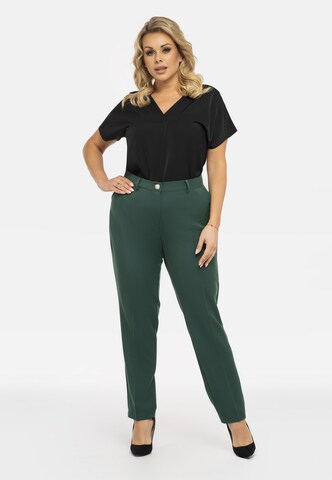 regular Pantaloni 'Mela' di Karko in verde