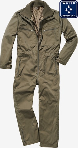 Brandit Leisure suit in Green: front