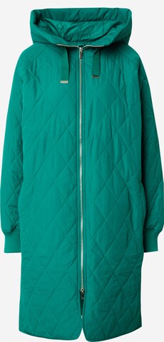 InWear Between-Seasons Coat in Green: front